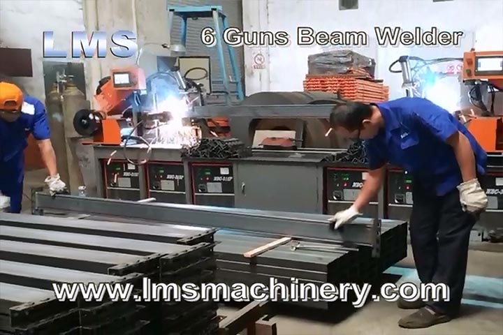 LMS STORAGE BEAM 6 GUNS AUTO WELDER